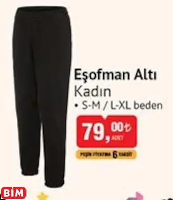 EŞOFMAN ALTI KADIN EŞOFMAN ALTI KADIN